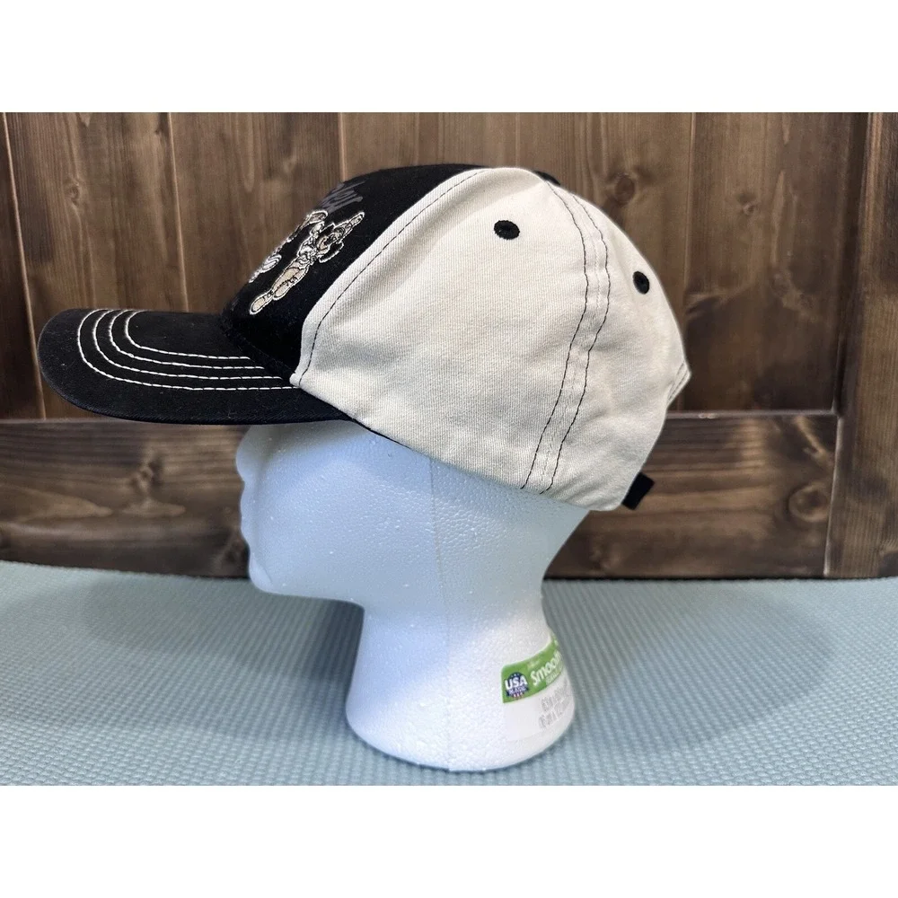 VTG Y2K Disney Mickey Mouse Classic‎ Black Authentic Baseball Cap Hat Strapback
